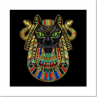 Bastet Egyptian Goddess Posters and Art